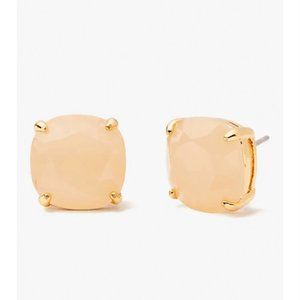 Kate Spade Square Stud Earrings in Light Pink